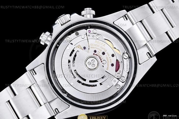 Aaa fake watches Stk ROLDYT0441C SH4130 904L SS 116520 Wht Daytona – QF SS 1101